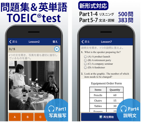 トレーニングTOEIC